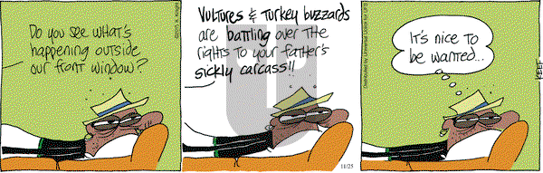 The Knight Life on Wednesday November 25, 2015 Comic Strip