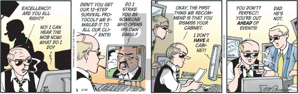 Doonesbury on Monday February 14, 2011 Comic Strip