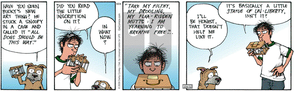 Get Fuzzy on Wednesday August 24, 2011 Comic Strip