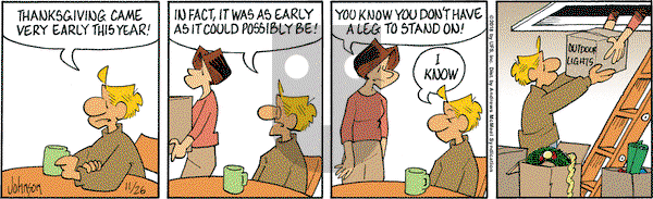 Arlo and Janis on Monday November 26, 2018 Comic Strip