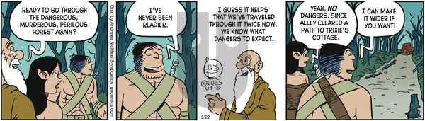 Alley Oop on Saturday March 22, 2025 Comic Strip