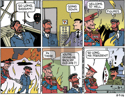Ted Rall on Saturday December 9, 2006 Comic Strip