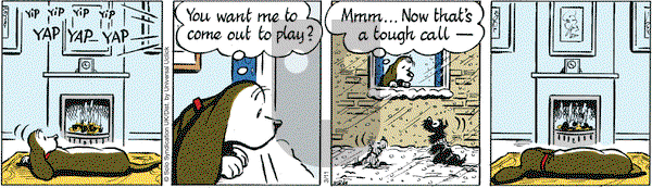 Fred Basset on Friday March 11, 2016 Comic Strip