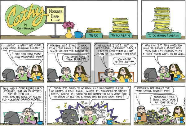 Cathy Classics on Sunday April 30, 2006 Comic Strip