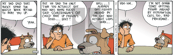Get Fuzzy on Friday July 24, 2009 Comic Strip