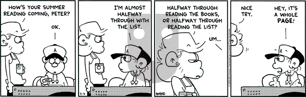 FoxTrot - Friday July 4, 2003 Comic Strip