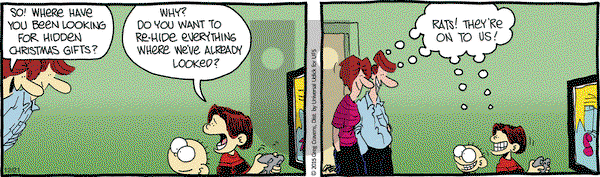 The Buckets on Monday December 21, 2015 Comic Strip