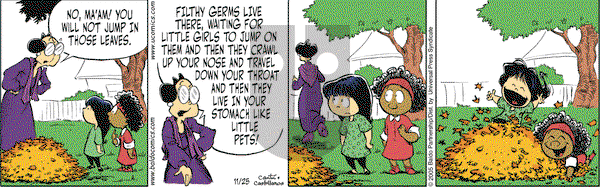 Baldo on Friday November 25, 2005 Comic Strip