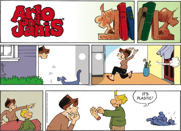 Arlo and Janis on Sunday April 1, 2018 Comic Strip