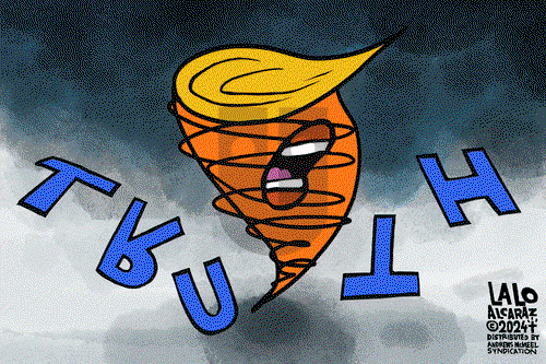 Lalo Alcaraz on Friday October 11, 2024 Comic Strip