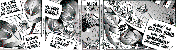 Rose is Rose on Monday May 28, 2001 Comic Strip