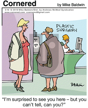 Cornered on Friday March 16, 2018 Comic Strip