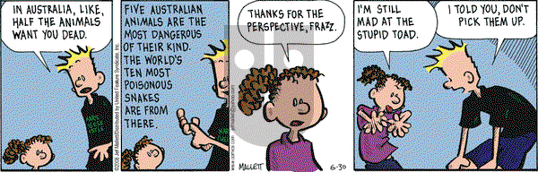 Frazz on Monday June 30, 2008 Comic Strip