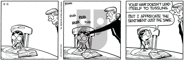 Grand Avenue on Saturday May 4, 2002 Comic Strip