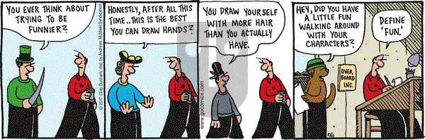 Overboard on Friday December 1, 2017 Comic Strip