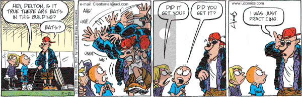 Cleats - Wednesday January 31, 2024 Comic Strip