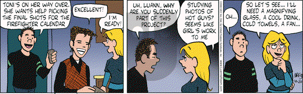 Luann on Monday October 20, 2008 Comic Strip