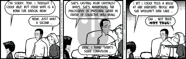 The Boondocks - Monday February 12, 2001 Comic Strip