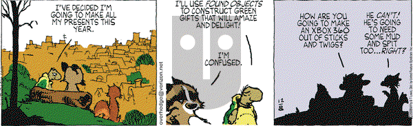 Over the Hedge on Monday December 8, 2008 Comic Strip