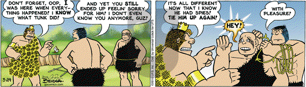 Alley Oop on Thursday March 24, 2016 Comic Strip
