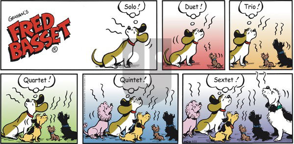 Fred Basset on Sunday June 23, 2019 Comic Strip
