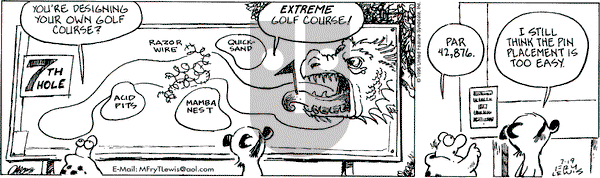 Over the Hedge on Friday July 19, 1996 Comic Strip
