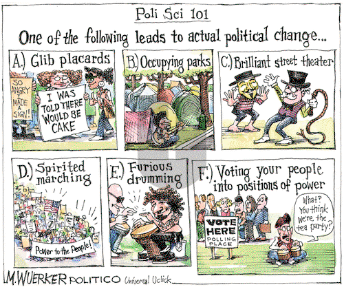 Matt Wuerker - Monday October 24, 2011 Comic Strip