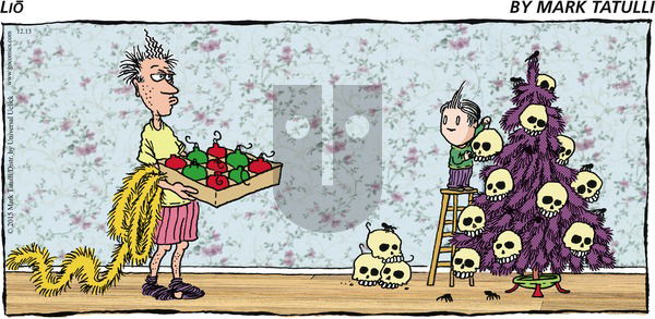 Lio on Sunday December 13, 2015 Comic Strip