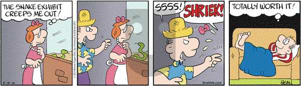 Drabble on Friday May 16, 2014 Comic Strip