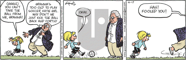 Cleats - Wednesday September 25, 2024 Comic Strip