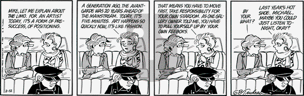 Doonesbury on Wednesday February 12, 1986 Comic Strip