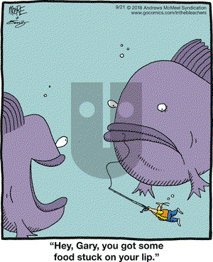 In the Bleachers on Friday September 21, 2018 Comic Strip