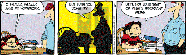 The Buckets on Friday April 19, 2013 Comic Strip