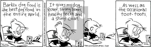 Red and Rover on Thursday May 11, 2006 Comic Strip