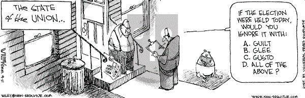 Non Sequitur on Monday September 11, 2000 Comic Strip