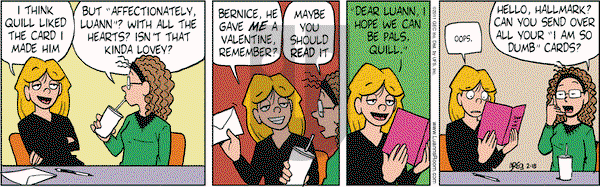Luann on Friday February 18, 2011 Comic Strip