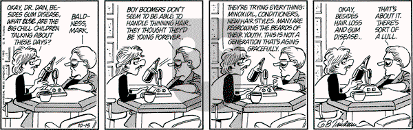 Doonesbury on Tuesday October 15, 1985 Comic Strip