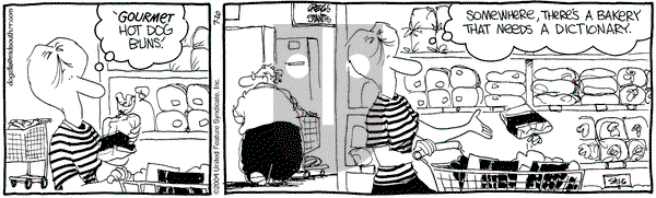 The Buckets on Tuesday July 20, 2004 Comic Strip