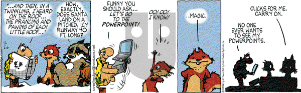 Over the Hedge on Monday December 20, 2010 Comic Strip