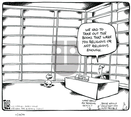 Tom Toles on Tuesday November 16, 1999 Comic Strip
