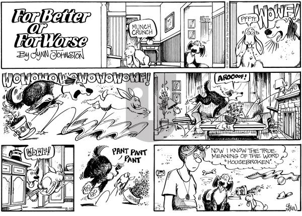 For Better or For Worse on Sunday August 10, 1997 Comic Strip