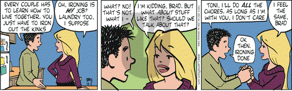 Luann on Tuesday December 3, 2013 Comic Strip