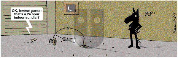 Dark Side of the Horse on Saturday June 4, 2011 Comic Strip