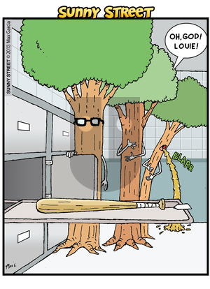 Sunny Street on Wednesday July 23, 2014 Comic Strip
