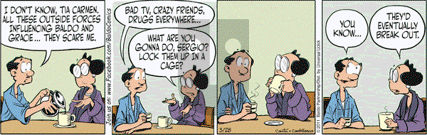 Baldo on Monday March 28, 2011 Comic Strip