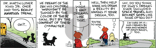 Red and Rover on Monday January 18, 2021 Comic Strip