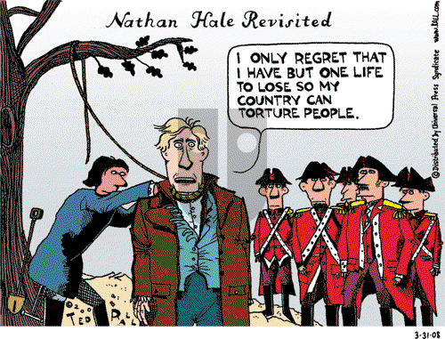 Ted Rall on Monday March 31, 2008 Comic Strip