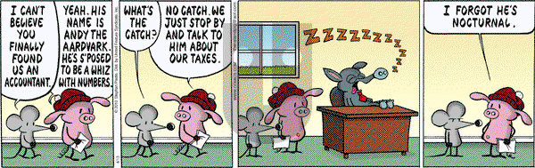 Pearls Before Swine - Tuesday April 13, 2010 Comic Strip