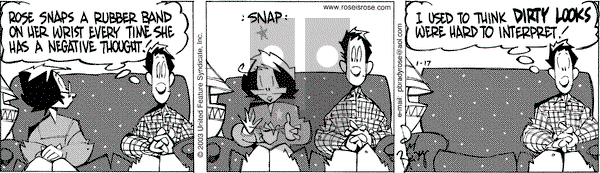 Rose is Rose on Friday January 17, 2003 Comic Strip