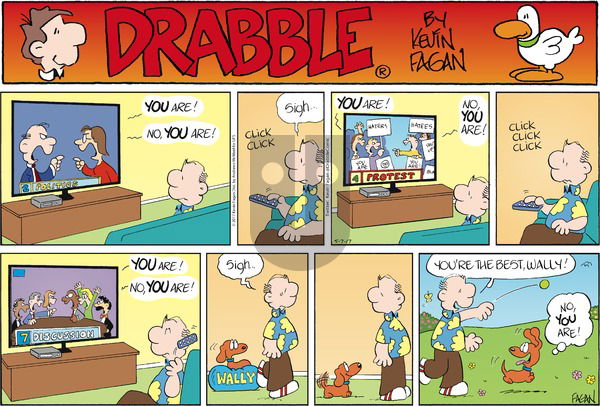 Drabble on Sunday May 7, 2017 Comic Strip